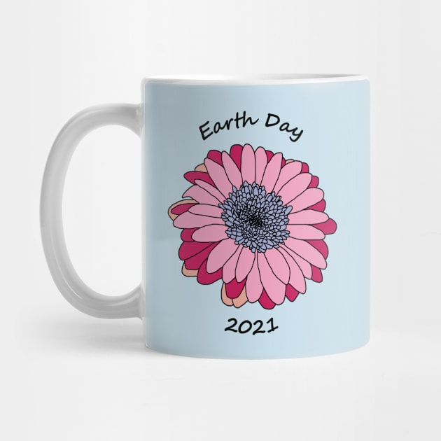 Gerbera Daisy for Earth Day 2021 by ellenhenryart